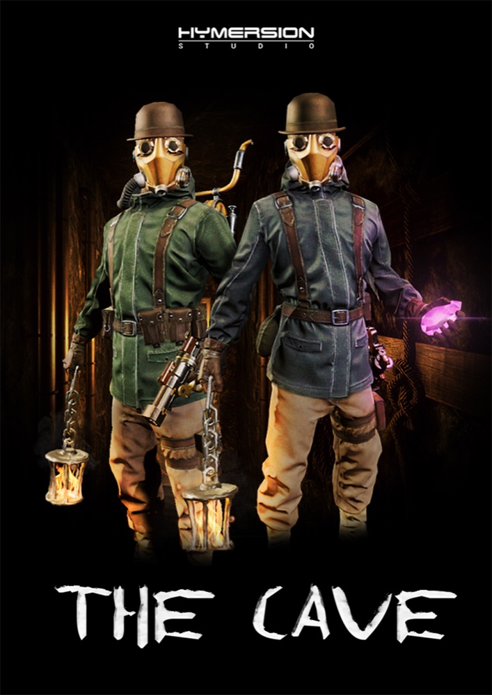 Affiche de l'expérience VR d'exploration The Cave par Hymersion Studio