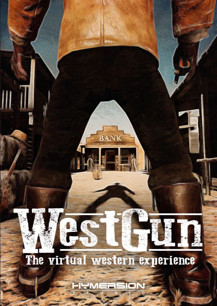 Affiche du jeu VR western WestGun jouable au centre Hymersion de Tarbes